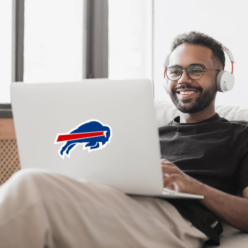 Siskiyou NFL Siskiyou Sports Fan Shop Buffalo Bills Auto Decal 8 inch sheet Team Color - Image 3